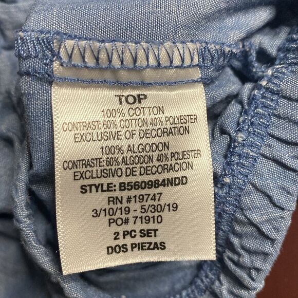 BABY B.U.M. Collared Work Shirt One Piece Snap Crotch - Picture 3 of 8